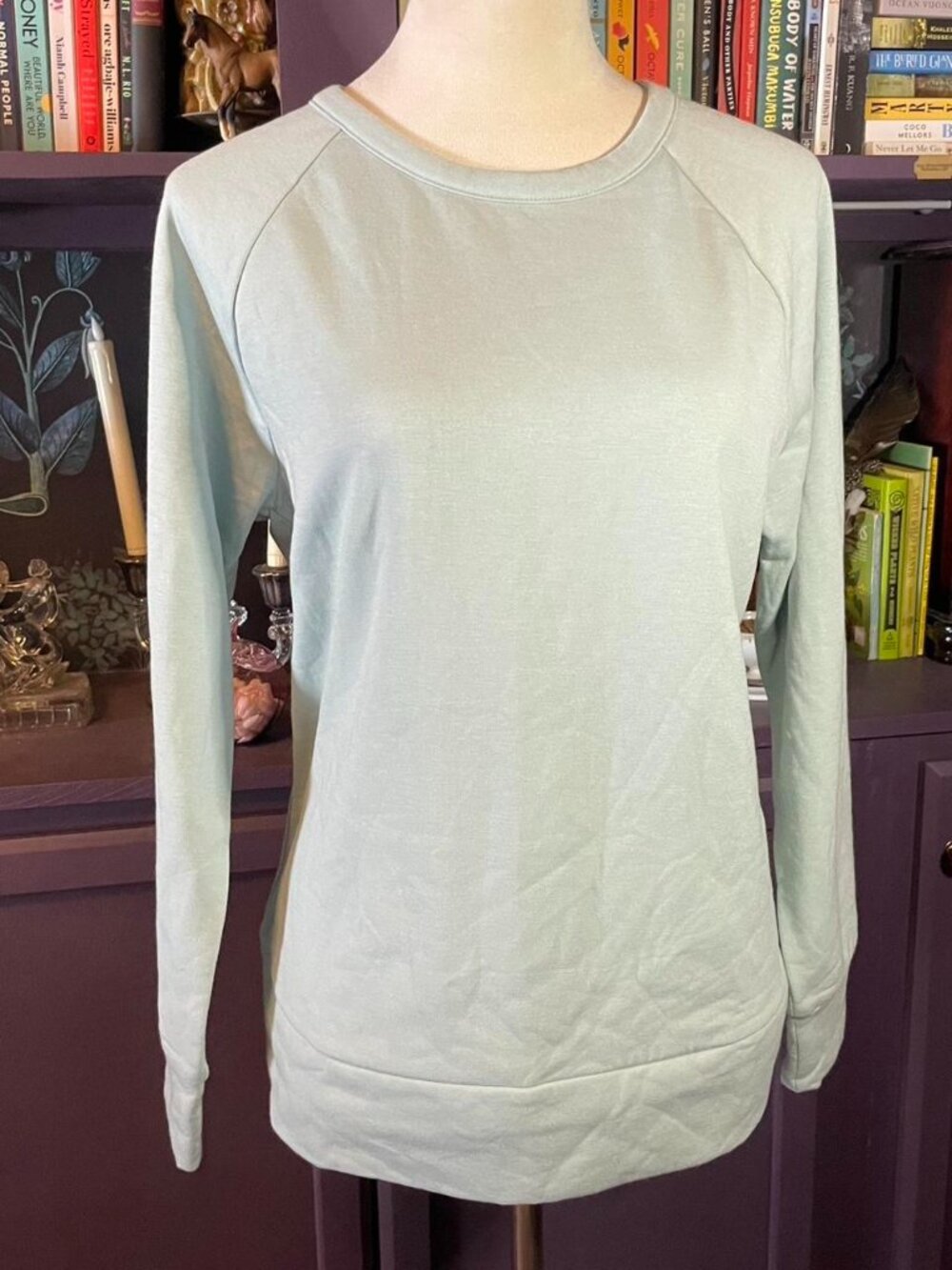 Women's Light Blue Crewneck Sweatshirt